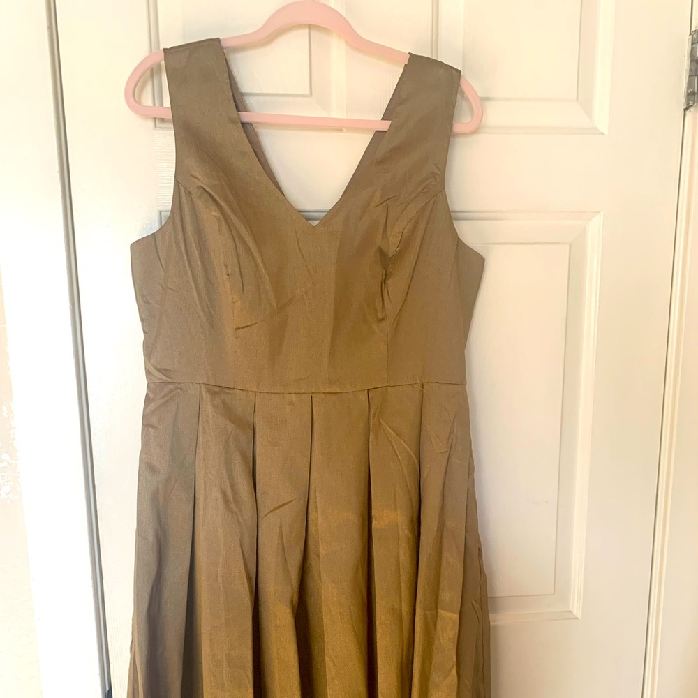Gold Formal Dress